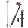 Wysoki Statyw Spigen S560W Selfie Stick 161cm – Bezprzewodowy Tripod Bluetooth, Black